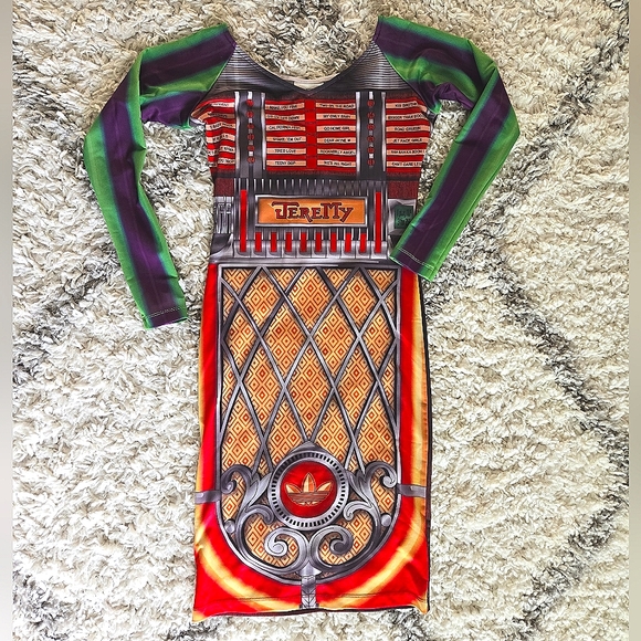 ADIDAS x Jeremy Scott Jukebox Rare Dress - Picture 3 of 12
